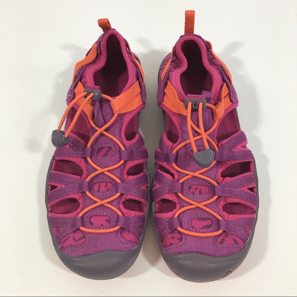 Girl’s Keen Moxie Sandal size 3 Purple Orange